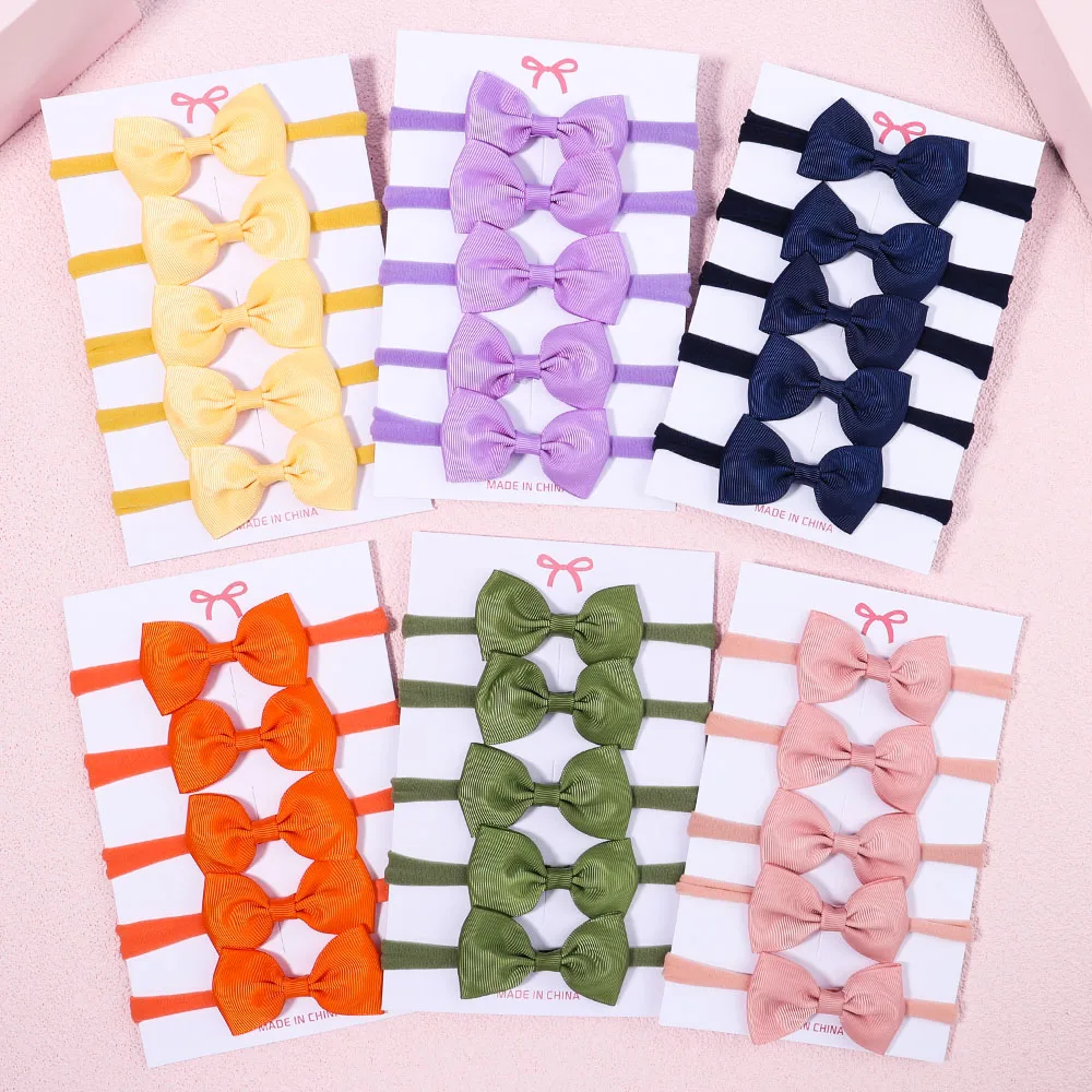 5 шт./компл. однотонная повязк – обзор и цена Baby Gear